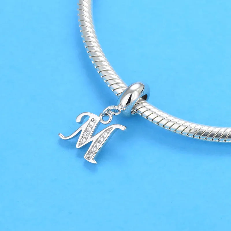 ✨ Sterling Silver 925 Diamante Initial Charms ✨