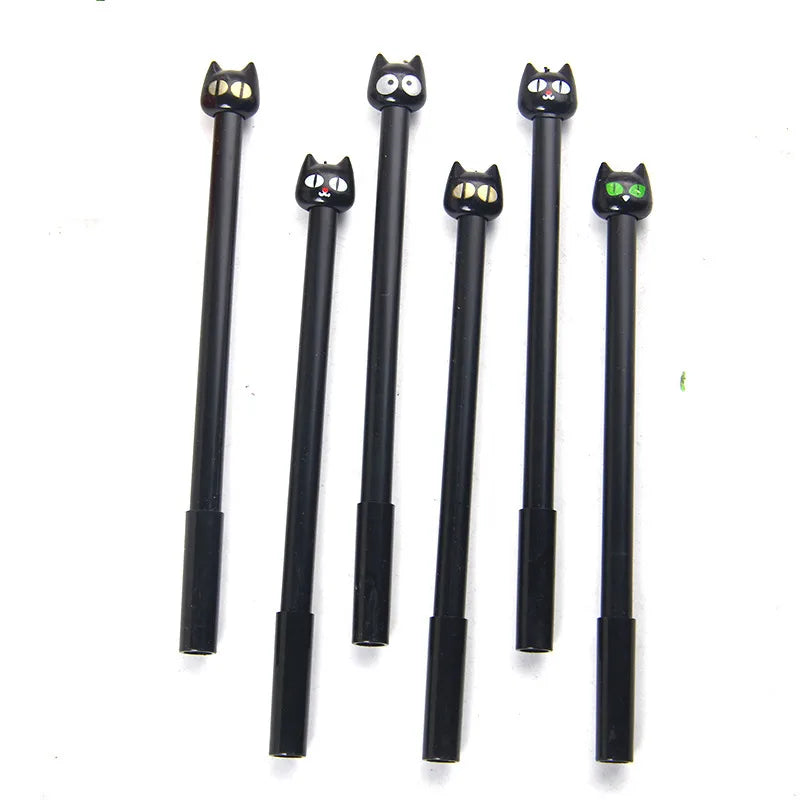 🖤🐾 8pc Black Cat Pen Set 🐾🖤