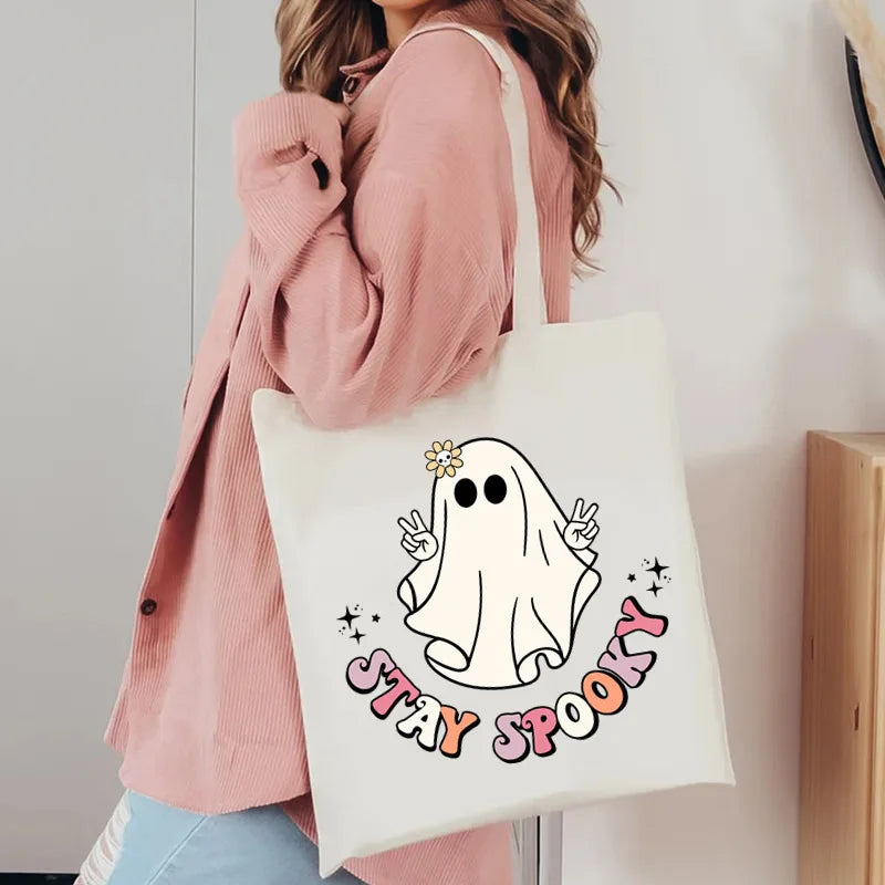 🕸️🎃 Halloween Vibes Tote Bags 🎃🕸️