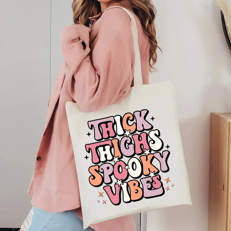 🕸️🎃 Halloween Vibes Tote Bags 🎃🕸️