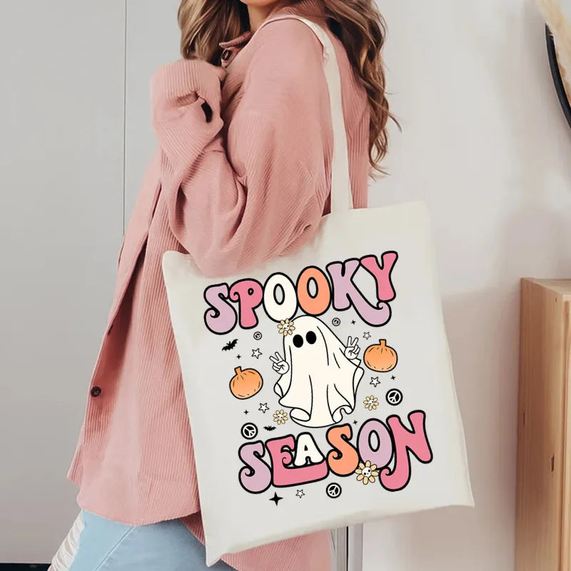 🕸️🎃 Halloween Vibes Tote Bags 🎃🕸️