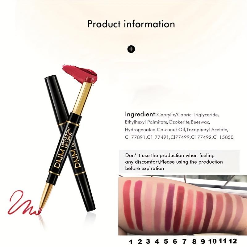 π 2:1 Lip Liner & Matte Velvet Lipstick Pencil