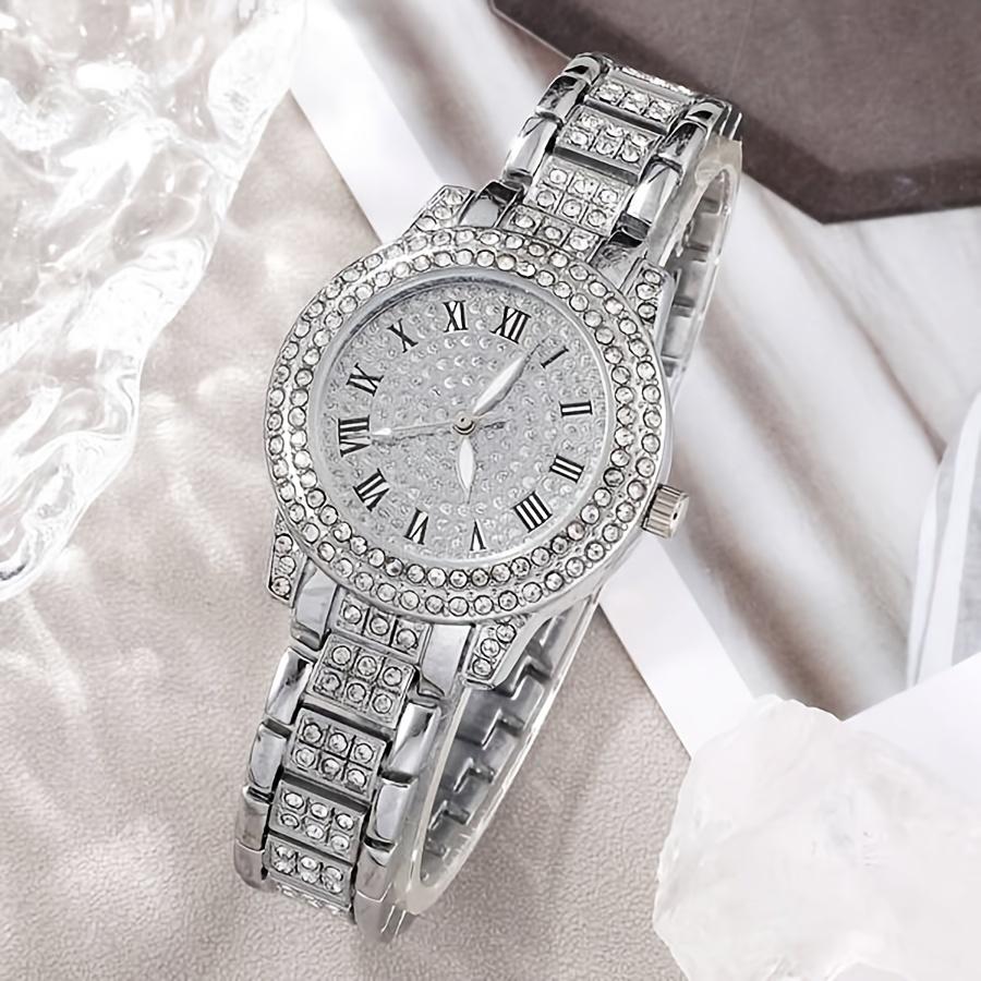 💎✨ 6pc Luxury Women’s Watch & Jewellery Gift Set