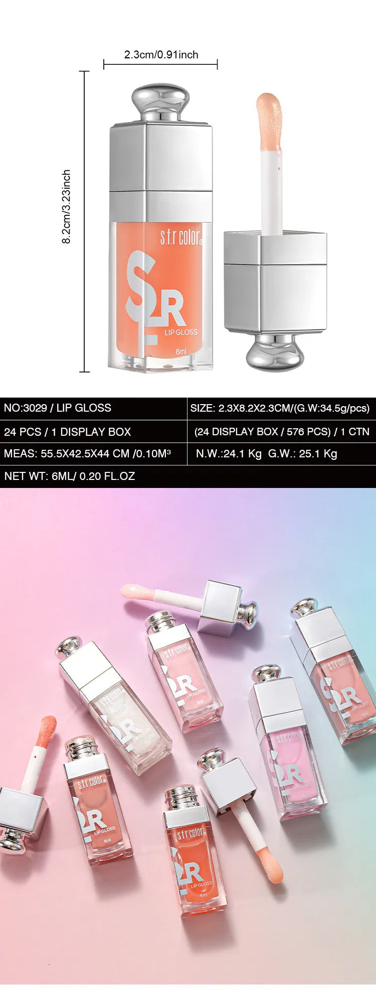 💋 Lip Gloss With Oil 💋