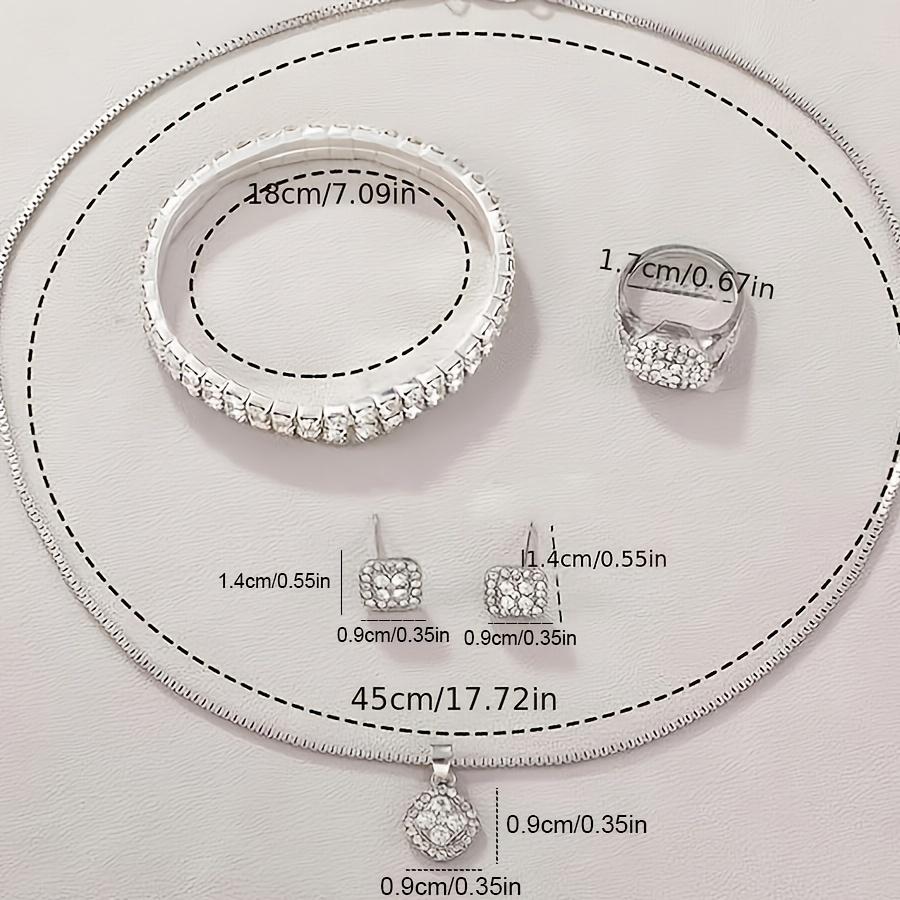 💎✨ 6pc Luxury Women’s Watch & Jewellery Gift Set