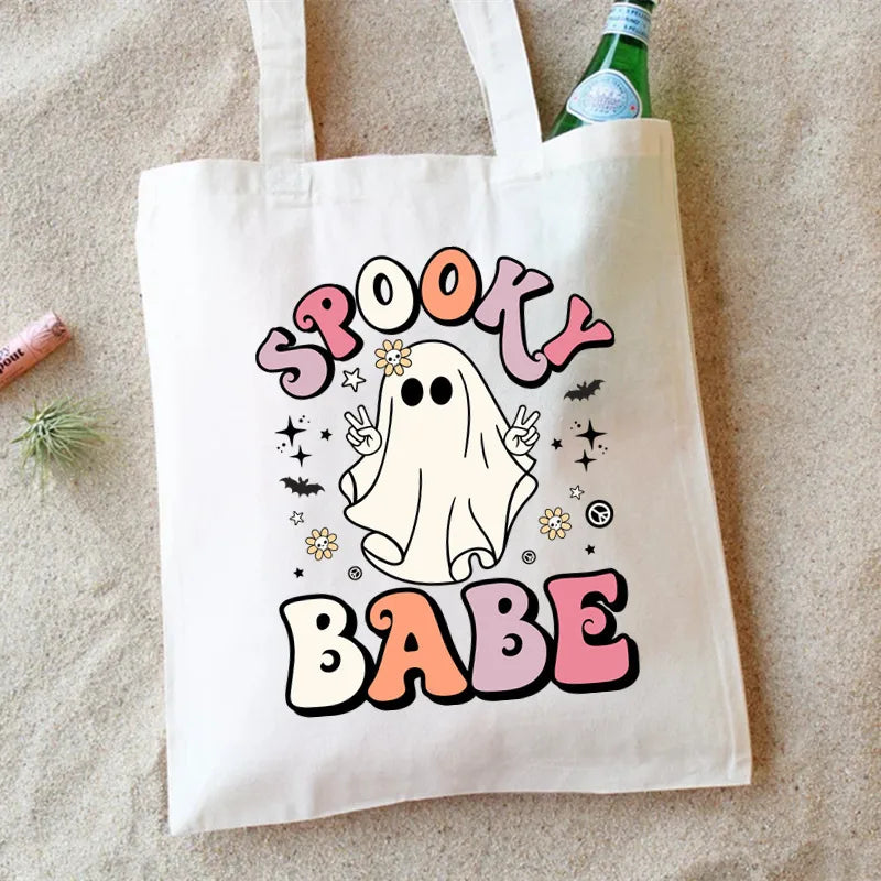 🕸️🎃 Halloween Vibes Tote Bags 🎃🕸️