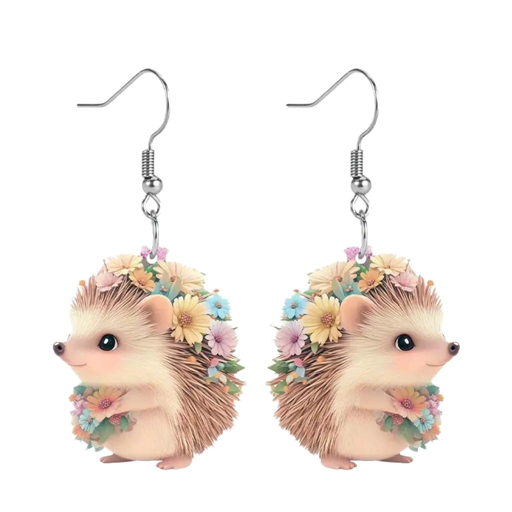 🦔 Cute Lil' Hedgehog Earrings