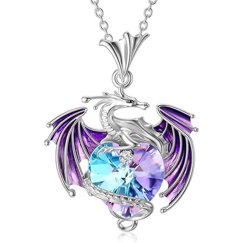 π Heart Shaped Dragon Necklaces π