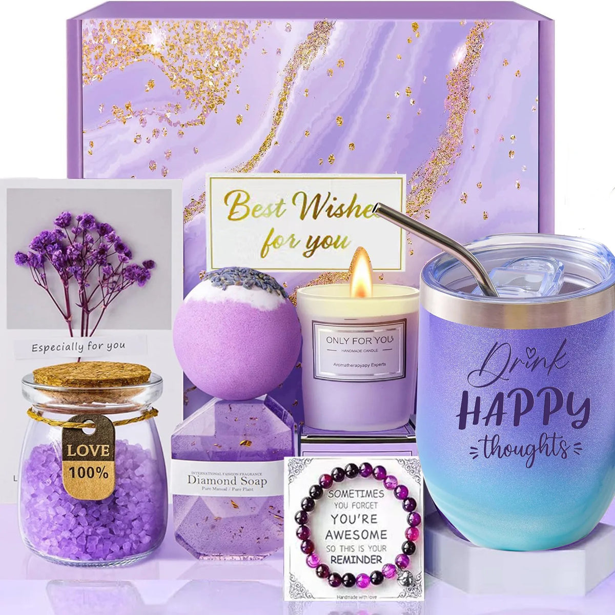 đĽ Drink Happy Thoughts Gift Set đĽ
