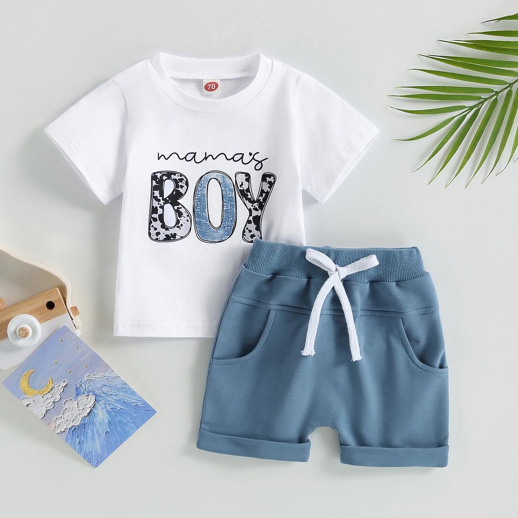 💙 Mama’s Boy Shorts Sets 💙