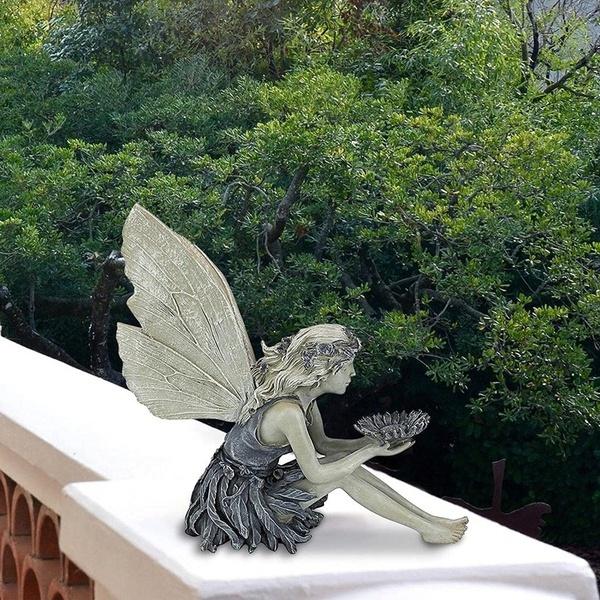 🧚 Garden Sunflower Fairy Statue 🧚