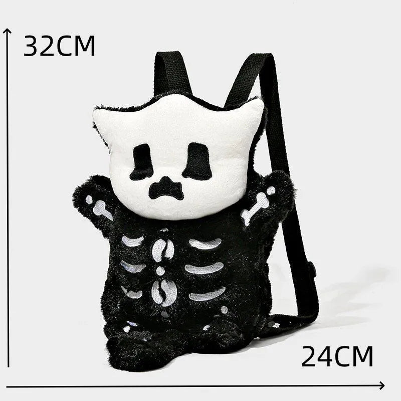 💀 Cute Plushie Skeleton Backpack 💀