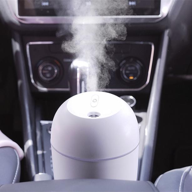 🌬️ Mini Ultrasonic Air Humidifier & Essential Oil Diffuser – 220ml