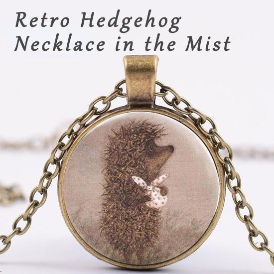 π¦ Vintage Lil' Hedgehog in the Fog Necklace π¦