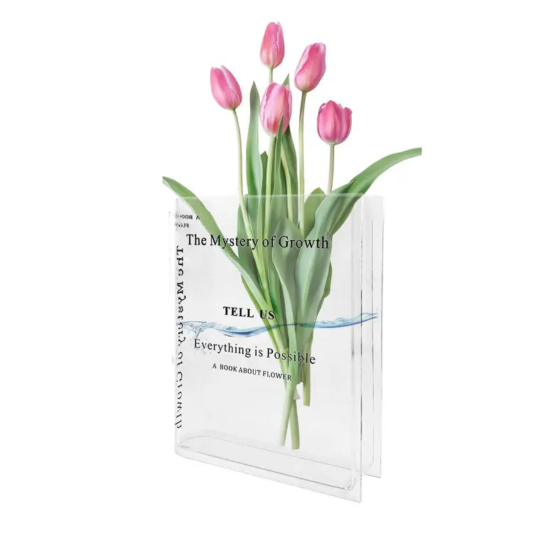 📚 Acrylic Book Vase 📚