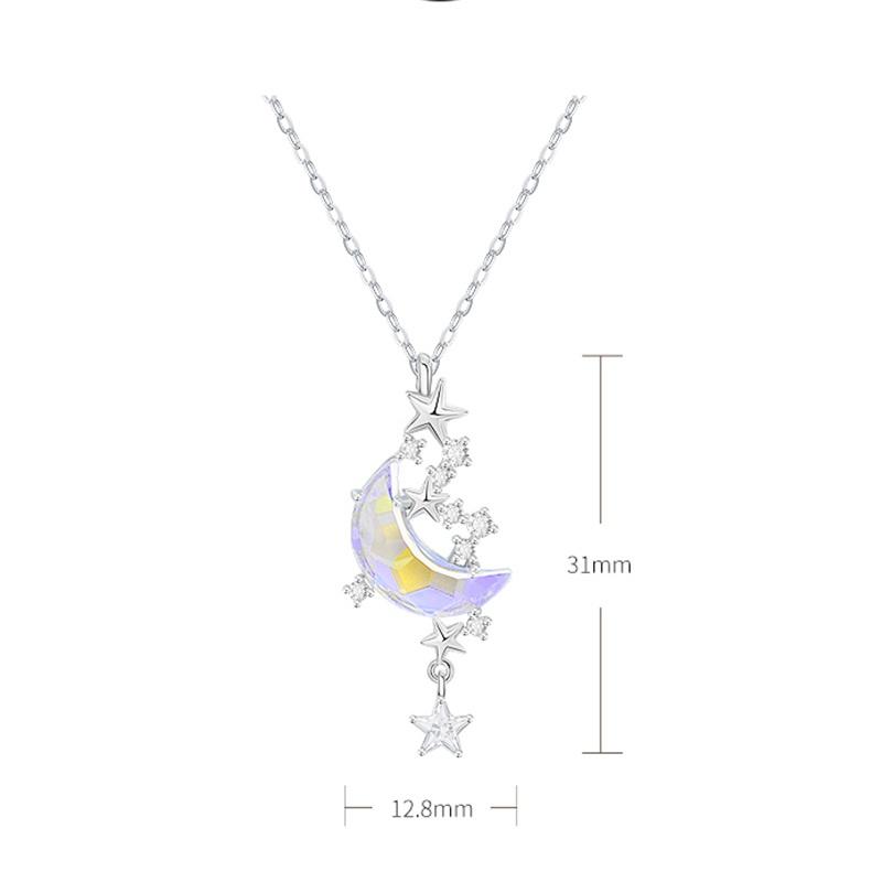 🌙 Moon Star River Necklace