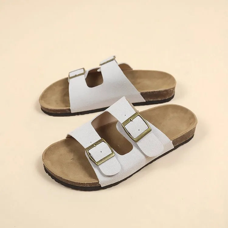 👡 Retro Cork Sliders 👡