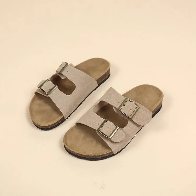 👡 Retro Cork Sliders 👡