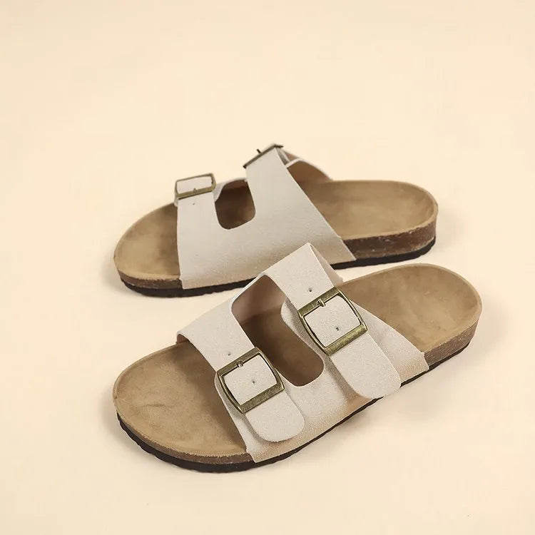 👡 Retro Cork Sliders 👡