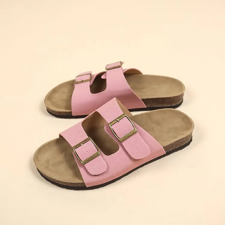 👡 Retro Cork Sliders 👡