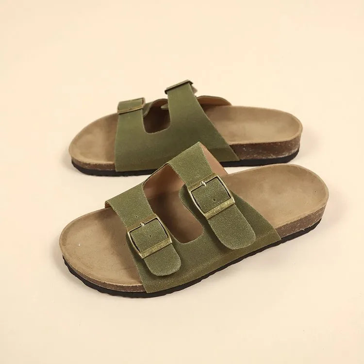 👡 Retro Cork Sliders 👡