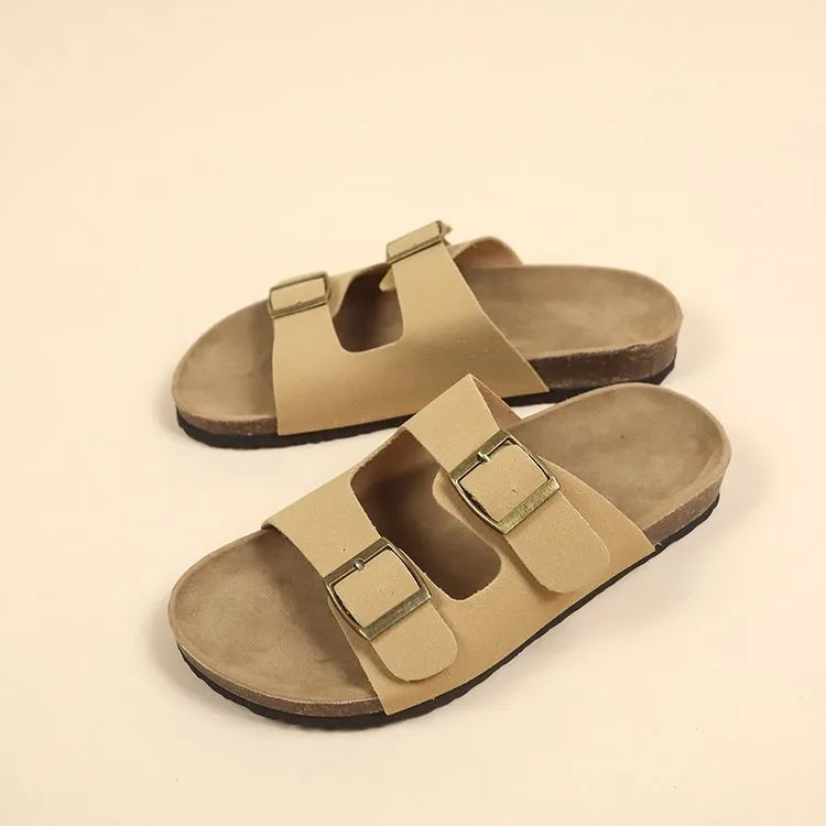 👡 Retro Cork Sliders 👡
