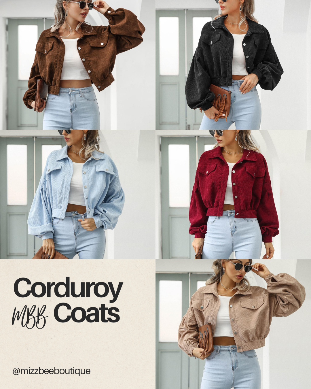 🧥✨ Women’s Corduroy Coat ✨🧥