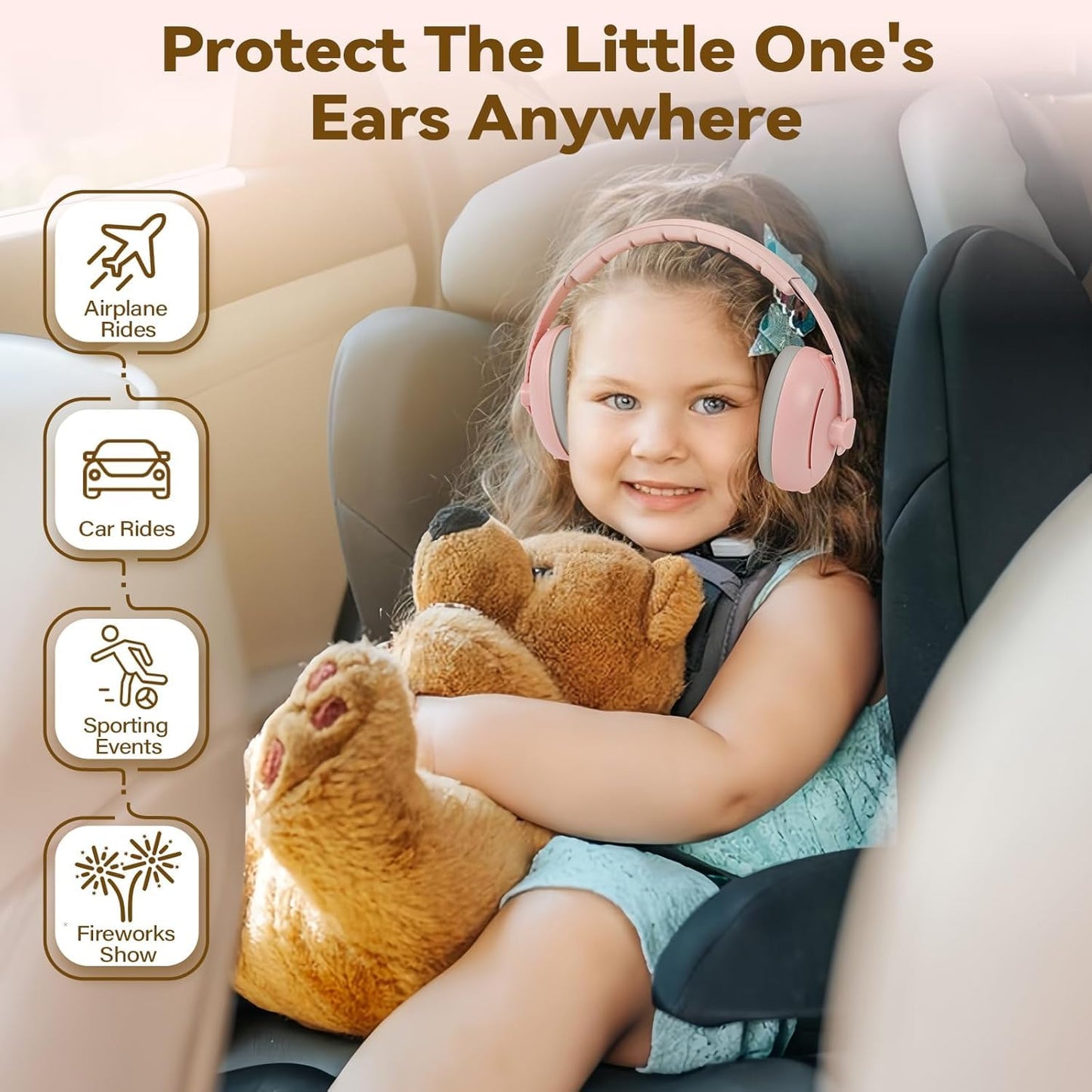🍼 2-in-1 Baby Ear Defenders – Protect Little Ears in Comfort From 0-5yrs 🍼