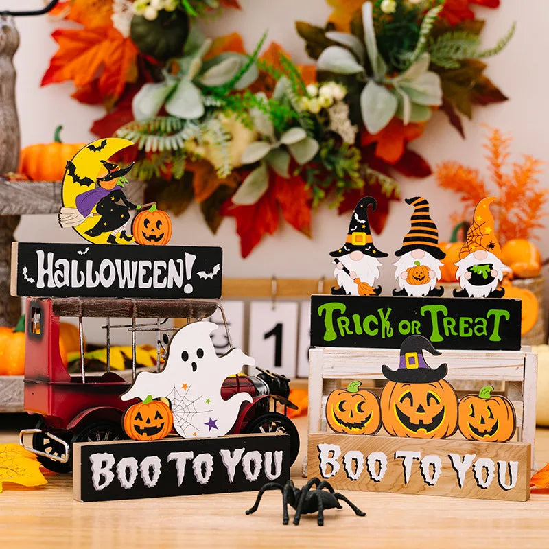 ๐ป๐ Wooden Halloween Signs ๐๐ป