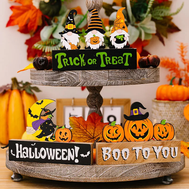๐ป๐ Wooden Halloween Signs ๐๐ป