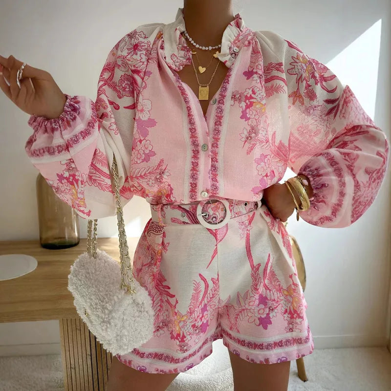 🌸 Elegant Vacation Co-Ord Set 🌸