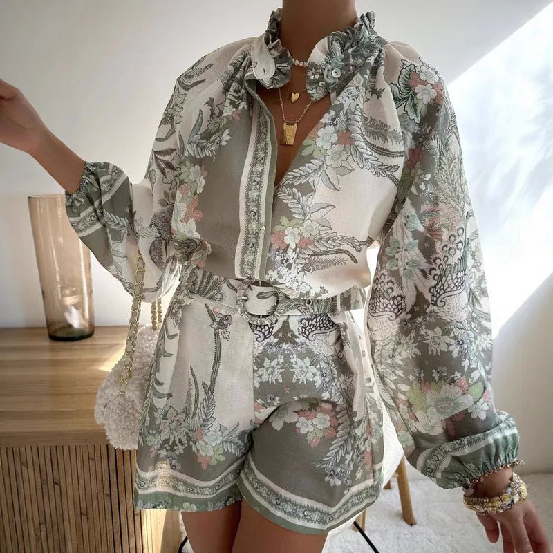 🌸 Elegant Vacation Co-Ord Set 🌸
