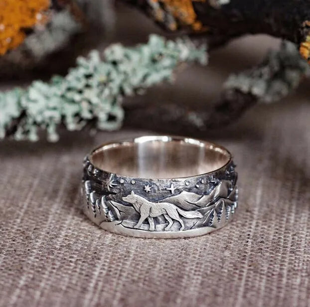๐บ His & Hers Wolf Rings Set ๐๏ธ
