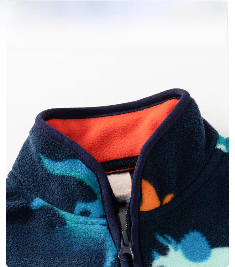 π¦ Dino Print Fleece Jackets π¦