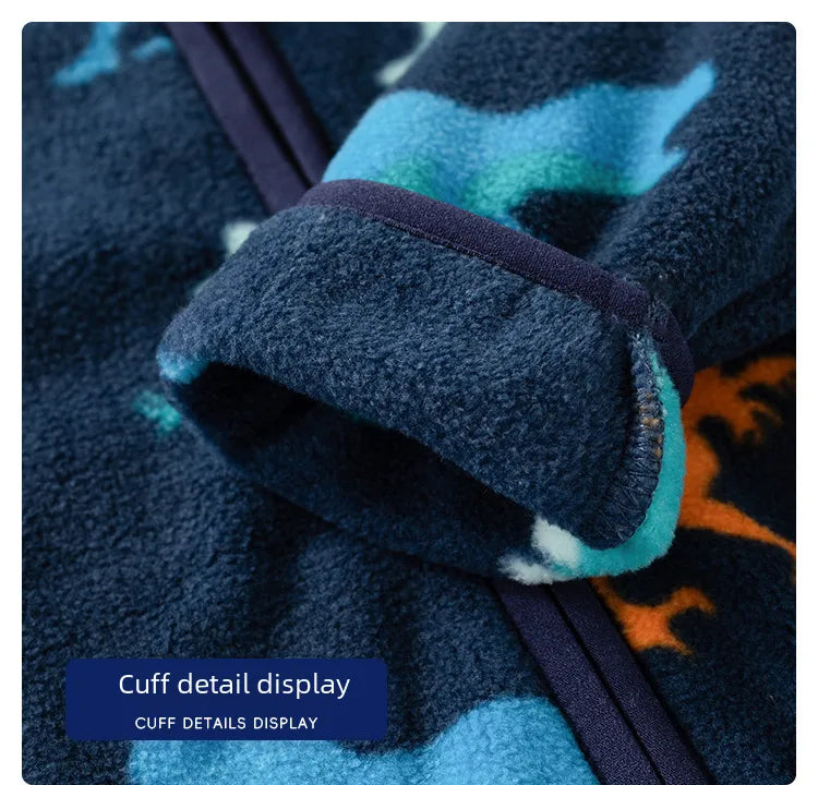 π¦ Dino Print Fleece Jackets π¦