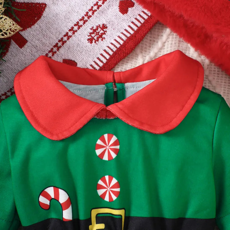 π§βοΈπ Baby Elf Outfit with Matching Hat ππ§βοΈ