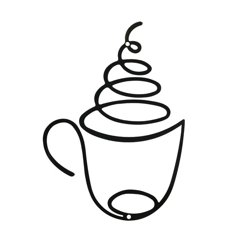 ☕ 3pc Set Creative Coffee-Themed Wall Art ☕