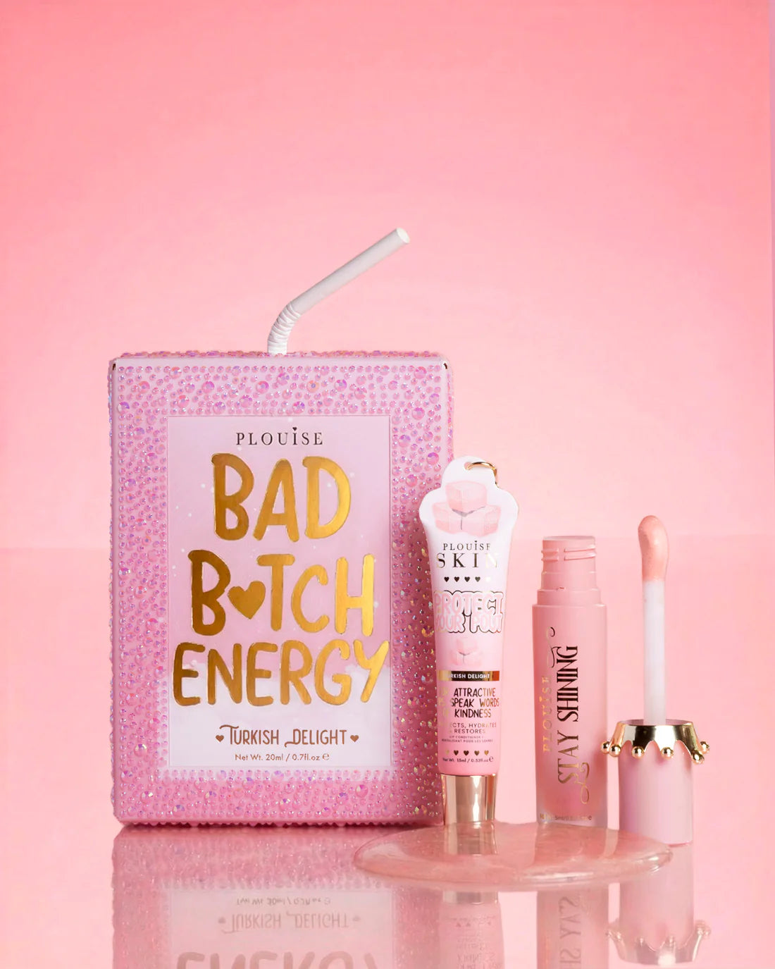 Manifest Crystal Bad Bi*ch Energy Lip Duo - Turkish Delight