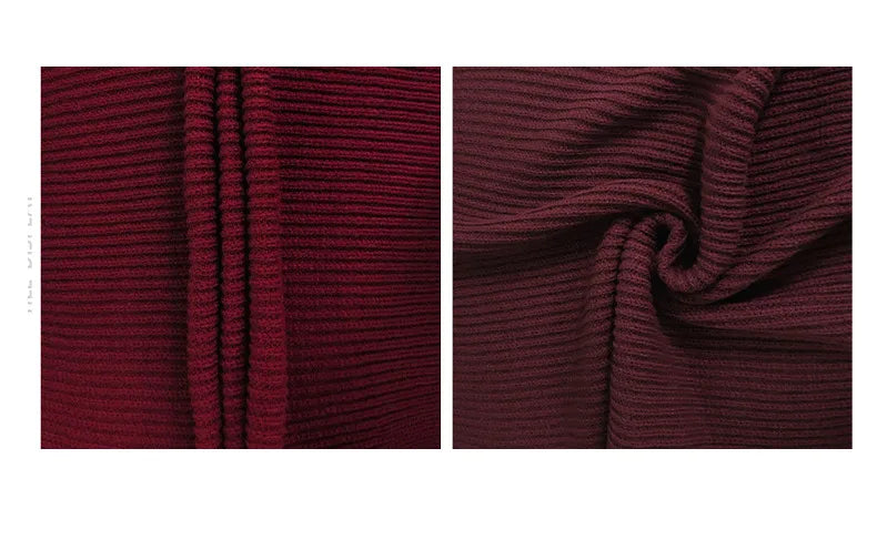 🧶 Knitted Long-Sleeve V-Neck Sweaters 🧶