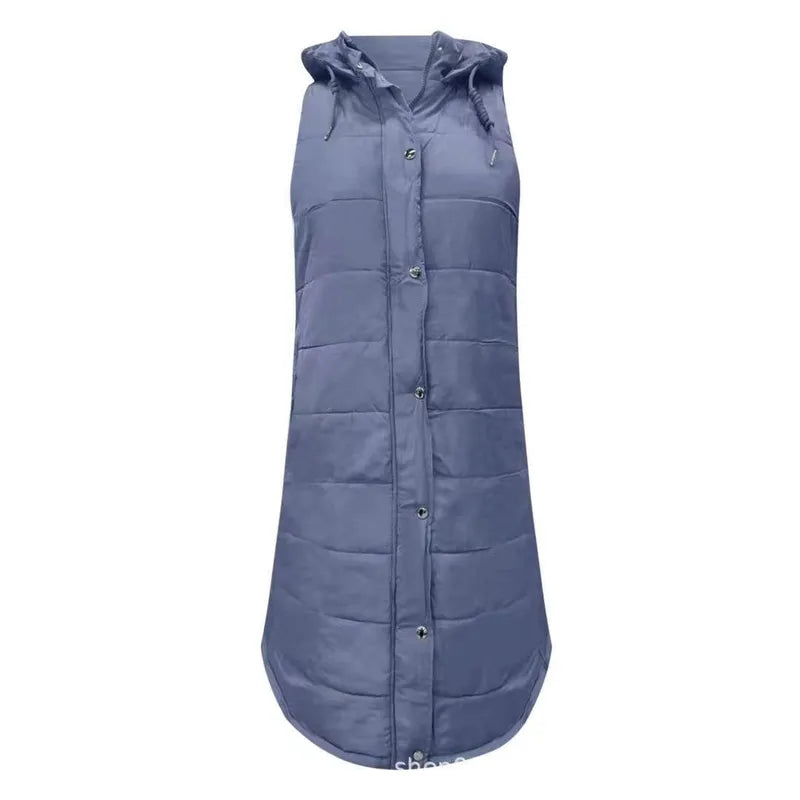 ✨ Elegant Hooded Long Body Warmer (9 Colour Choices!) ✨