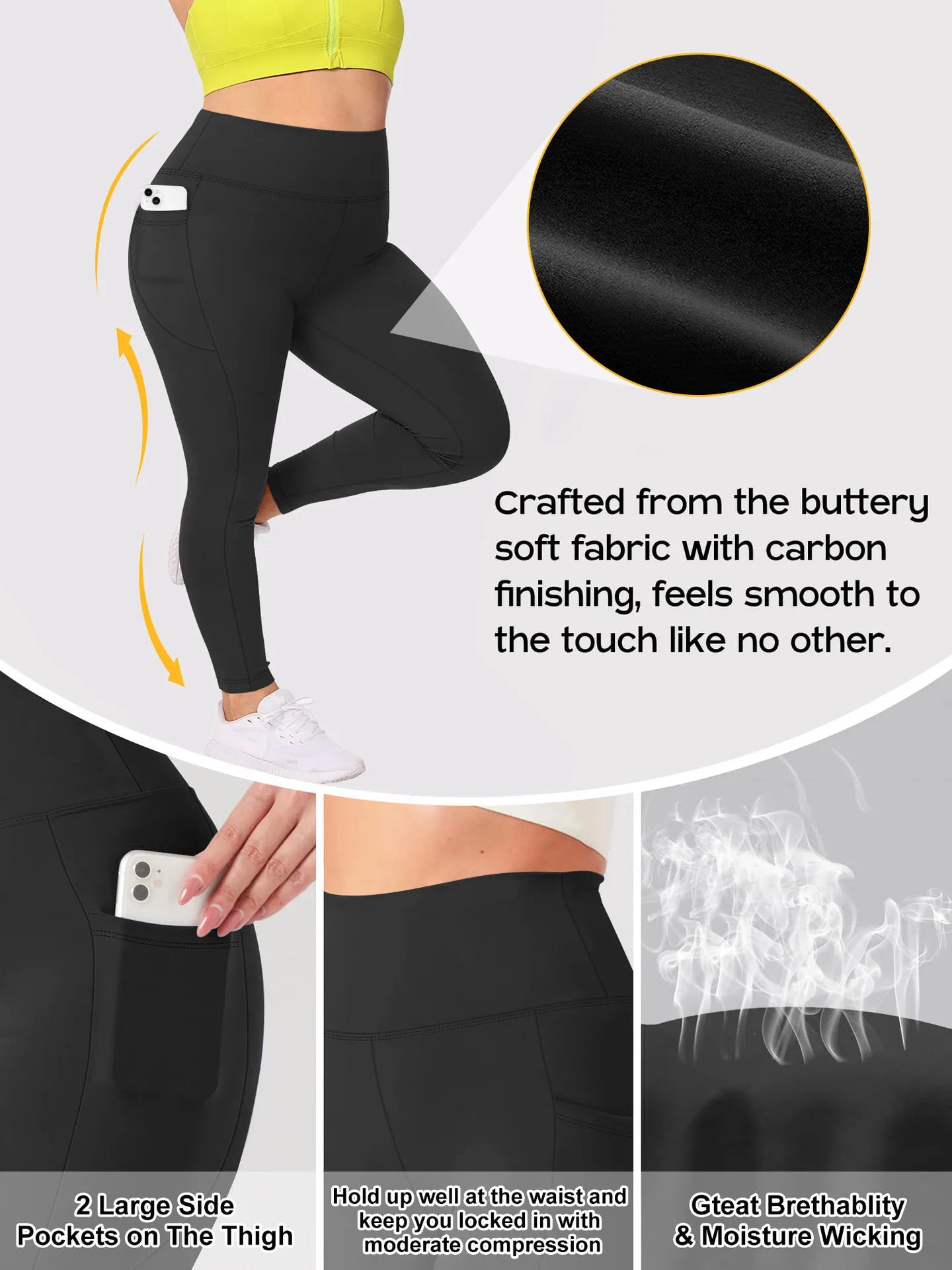 π€ High Waist Yoga Pants (6 Colour Options!) π€