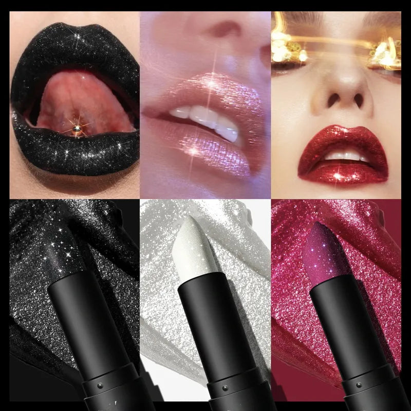 π Glitter Lipsticks β 6 Stunning Shades π