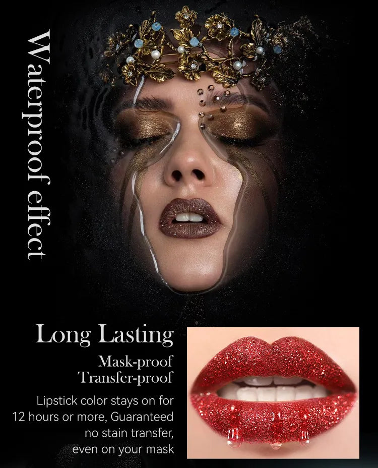 π Glitter Lipsticks β 6 Stunning Shades π