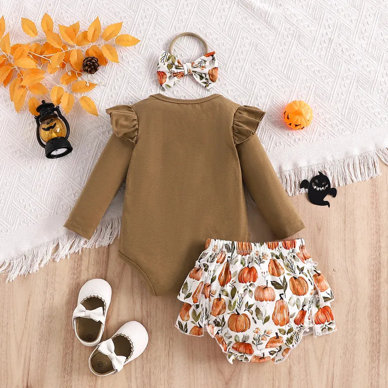 🎃 3pc “Hello Pumpkin” Halloween Set 🎃