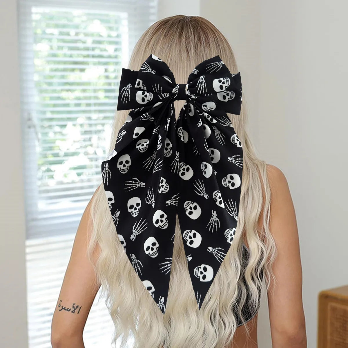 🎃 6pc Extra Large Halloween Bow Set 🕸