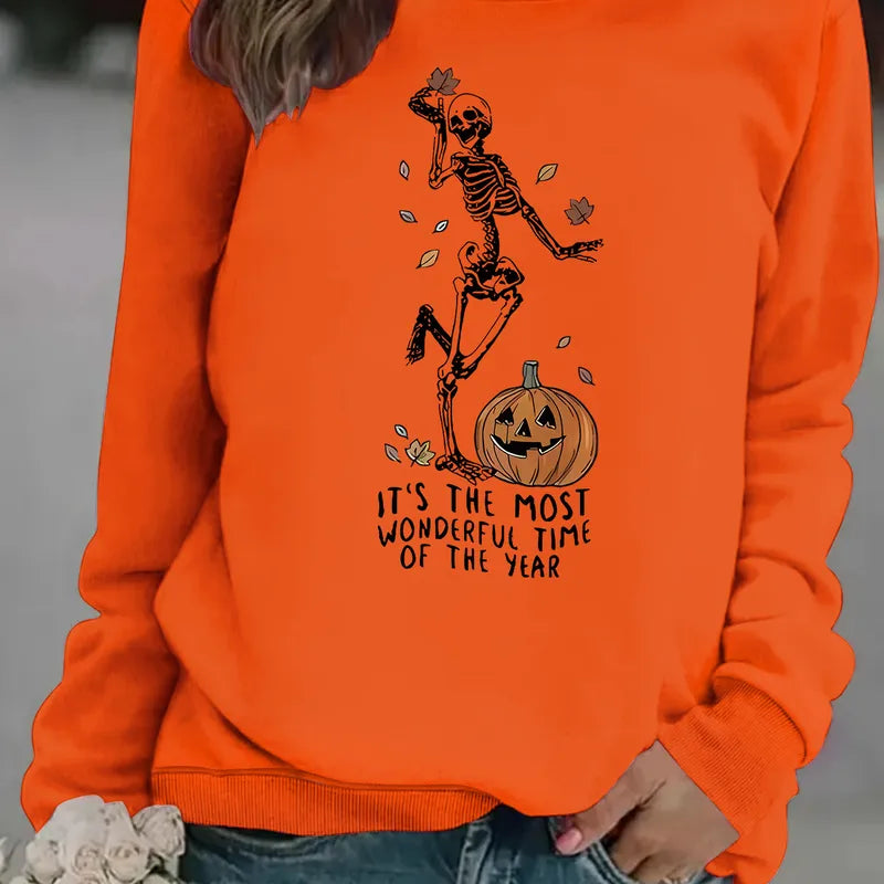 🦴 “Most Wonderful Time of the Year” Skeleton Jumpers (8 Colour Choices!) 🦴