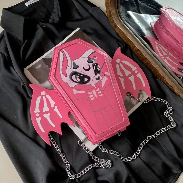 π¦ Bat Coffin Handbags π¦