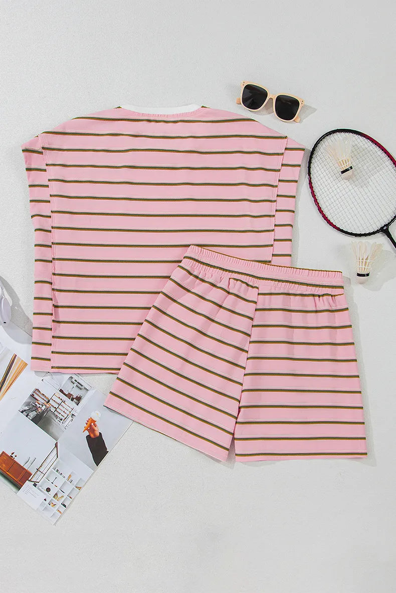 π΄ Pink Striped Co-Ord Set π΄