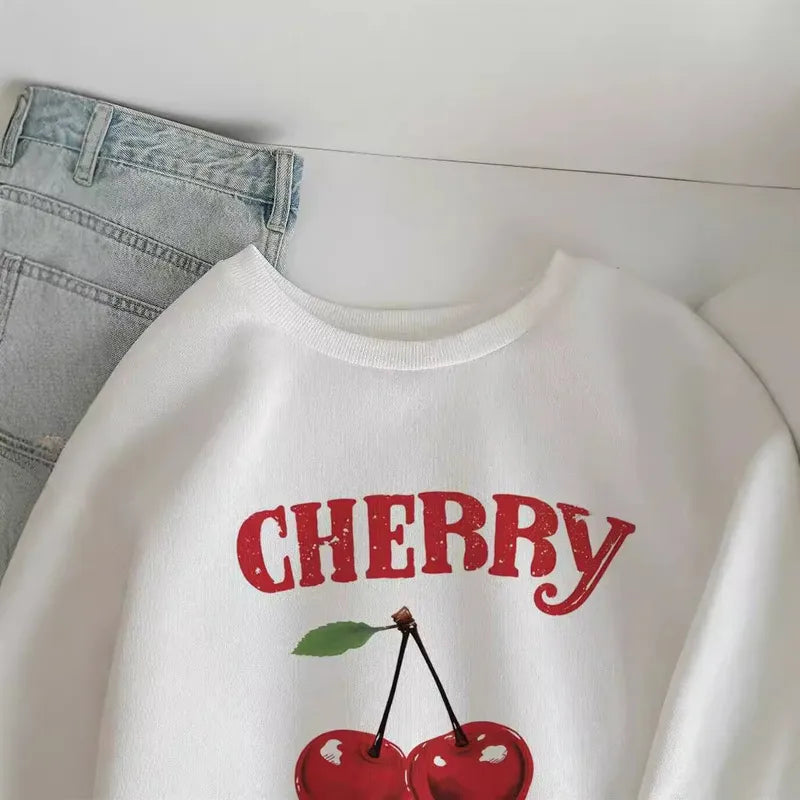 White Cherry Jumper