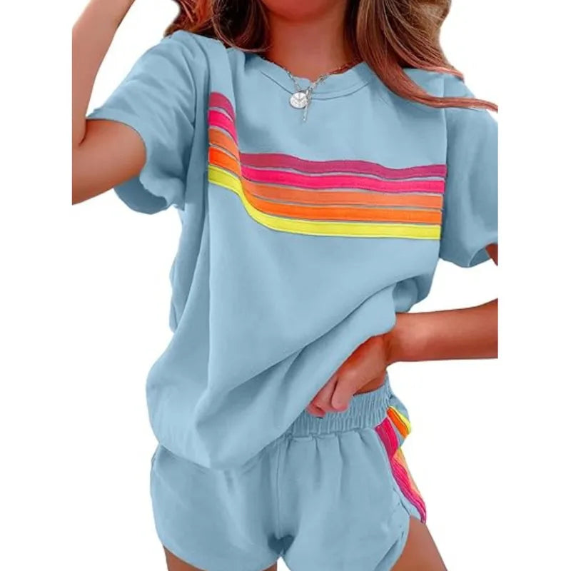 π Rainbow Shorts Sets π